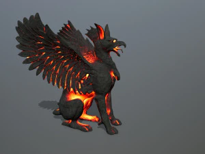 Statue Creature 3D Model