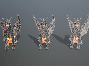 Statue Creature 3D Model
