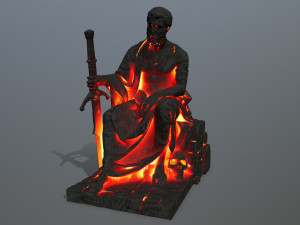 Statue Modello 3D