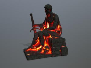 Statue Modello 3D