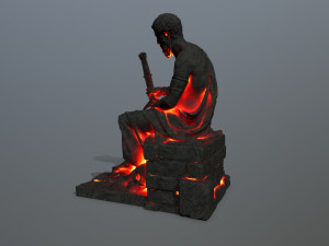 Statue Modello 3D