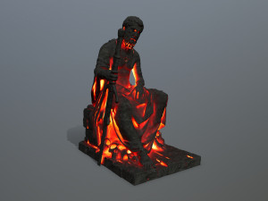 Statue Modello 3D