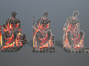 Statue Modello 3D