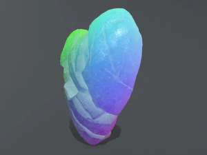 Broken Heart 3D Model