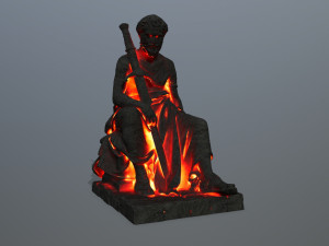 Statue Modello 3D