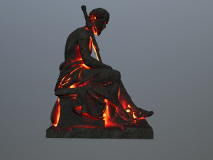 Statue Modello 3D