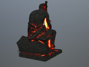 Statue Modello 3D