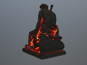 Statue Modello 3D