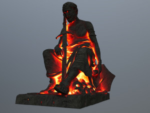 Statue Modello 3D