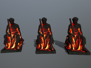 Statue Modello 3D