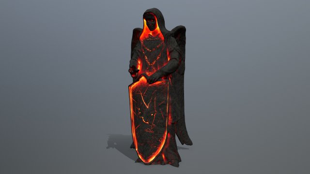 Statue Modelo 3D .c4d .max .obj .3ds .fbx .stl .blend 