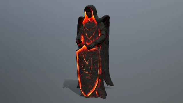 Statue 3D Model .c4d .max .obj .3ds .fbx .stl .blend