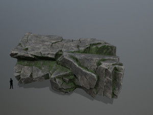 Cliff rocks 3D 模型