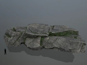 Cliff rocks 3D Model