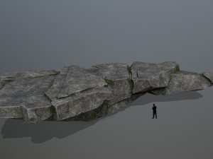Cliff rocks 3D 模型