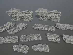 Cliff rocks 3D Model