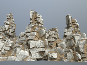 Desert rocks 3D Model