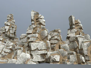 Rocce del deserto Modello 3D