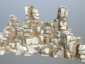 Desert rocks 3D मॉडल