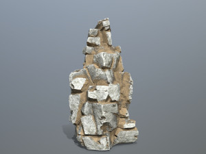 Desert rocks 3D मॉडल