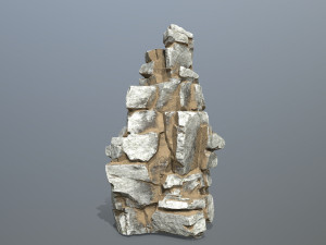 Desert rocks 3D मॉडल