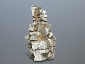Desert rocks 3D मॉडल