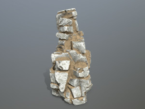 Desert rocks 3D मॉडल