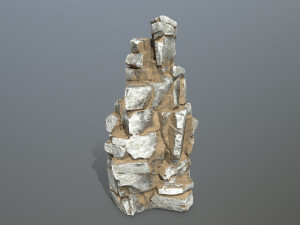 Desert rocks 3D मॉडल