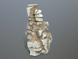 Desert rocks 3D मॉडल
