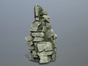 Cliff rocks 3D Model