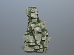 Cliff rocks 3D Model