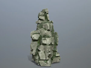 Cliff rocks 3D Model