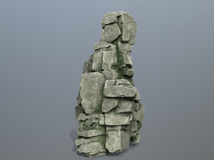 Cliff rocks 3D Model