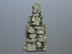Cliff rocks 3D Model