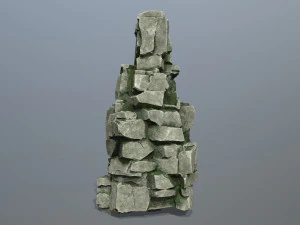 Cliff rocks 3D Model