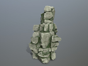 Cliff rocks 3D Model