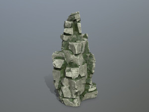 Cliff rocks 3D Model