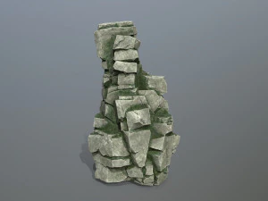 Cliff rocks 3D Model