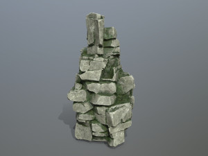 Cliff rocks 3D Model
