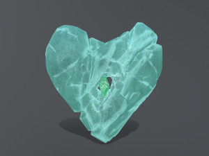 Broken Heart 3D-Modell