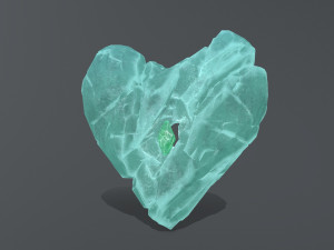 Broken Heart 3D Model
