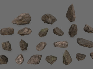 Rocks Model 3D