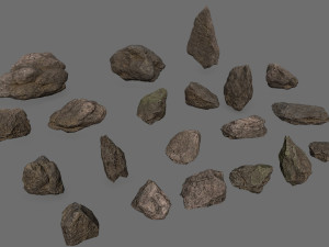 Rocks 3D 모델