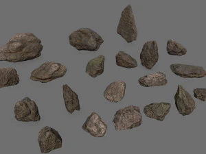 Rochas Modelo 3D
