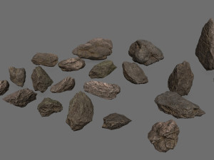 Rocks 3D 모델
