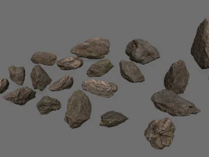 Rochas Modelo 3D