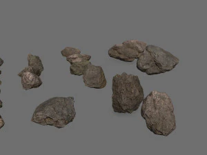 Rochas Modelo 3D