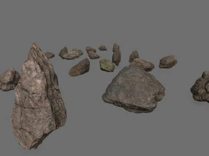 Rochas Modelo 3D