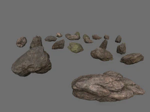 Rochas Modelo 3D