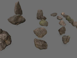 Rochas Modelo 3D
